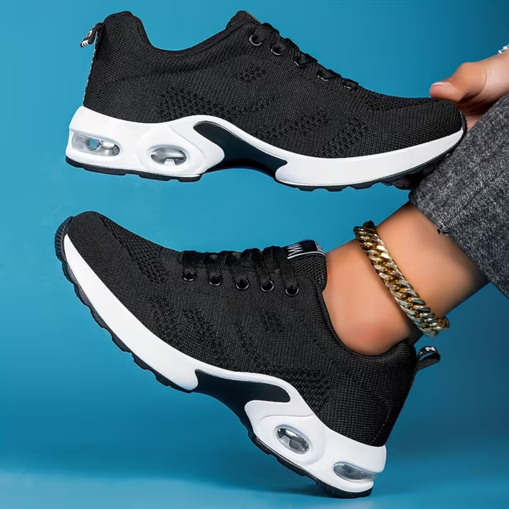 Dames sneakers met luchtkussenzool en ademend bovenwerk - afbeelding 2