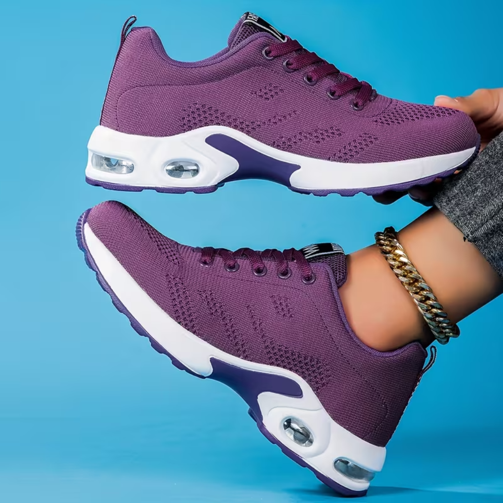 Dames sneakers met luchtkussenzool en ademend bovenwerk - afbeelding 5